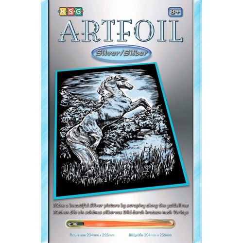 Sequin Art Набір для творчості ARTFOIL SILVER Stallion
