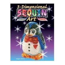 Sequin Art Набір для творчості 3D Penguin