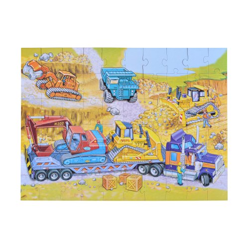 Same Toy Пазл Будівельна техніка