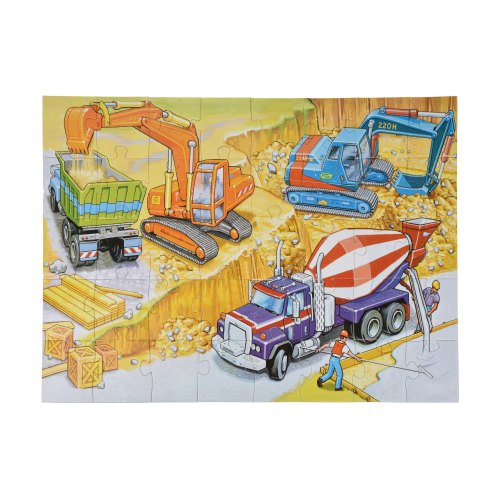 Same Toy Пазл Будівельна техніка