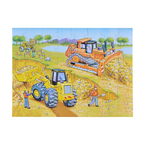 Same Toy Пазл Будівельна техніка