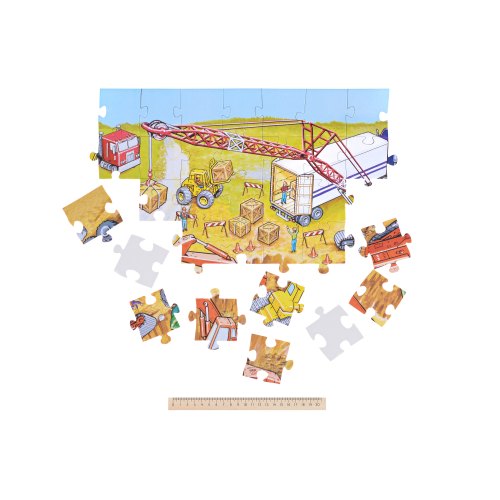 Same Toy Пазл Будівельна техніка