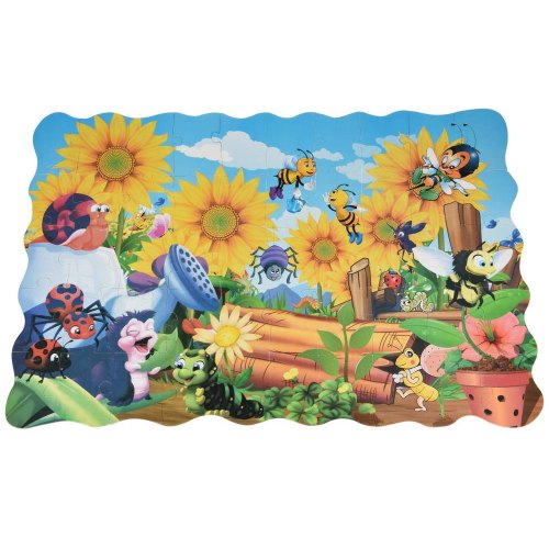 Same Toy Пазл-розмальовка Жуки на задньому дворі