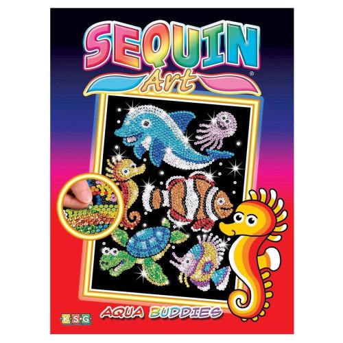 Sequin Art Набір для творчості RED Aqua Buddies Sealife