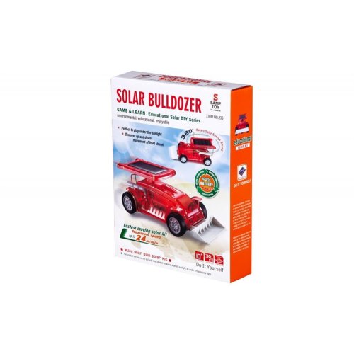 Same Toy Робот-конструктор - Бульдозер на сонячній батареї