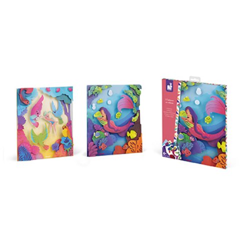 Janod Набір для творчості - 3D Русалка