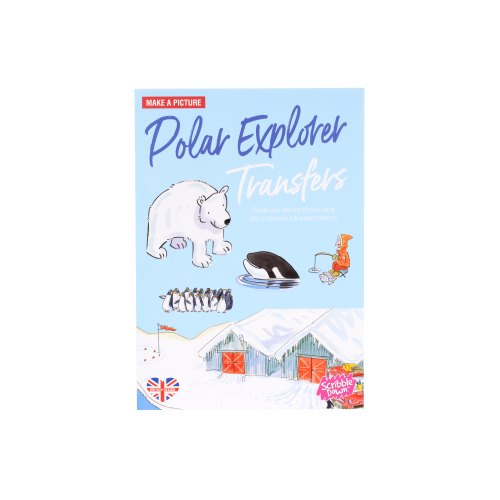 Scribble Down Перевідні наклейки - Північний полюс