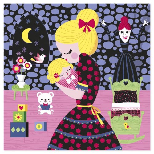 Janod Скрейтч-карти - Рапунцель