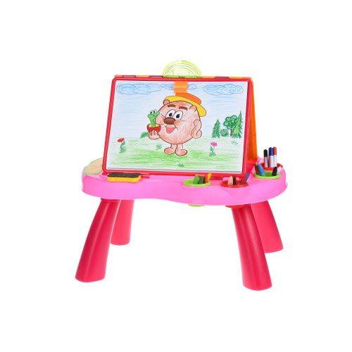 Same Toy Навчальний стіл My Art centre (рожевий)