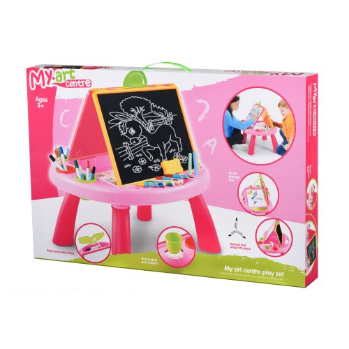 Same Toy Навчальний стіл My Art centre (рожевий)