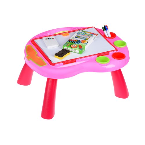 Same Toy Навчальний стіл My Art centre (рожевий)
