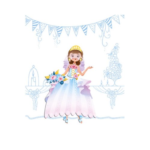 Janod Блокнот модні наряди - Весілля