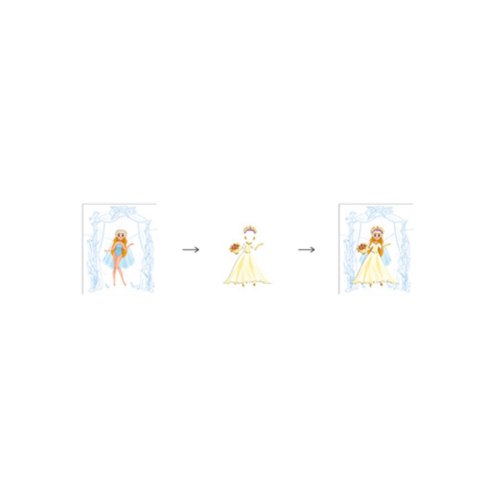 Janod Блокнот модні наряди - Весілля