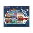 Janod Набір із двох пазлів - Круїзний лайнер