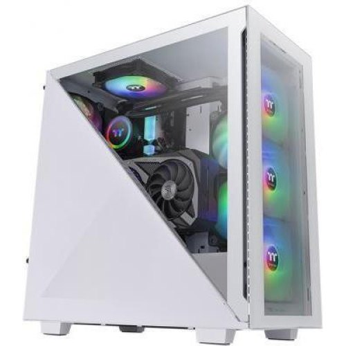 Корпус Thermaltake Divider 300 TG Snow ARGB Mid Tower Chassis (CA-1S2-00M1WN-01)