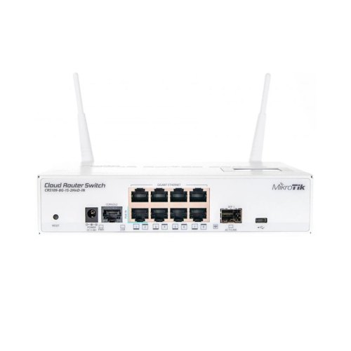 Коммутатор MikroTik Cloud Router Switch CRS109-8G-1S-2HnD-IN