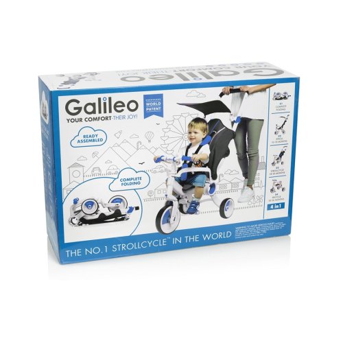 Galileo Триколісний велосипед Strollcycle (Синій)