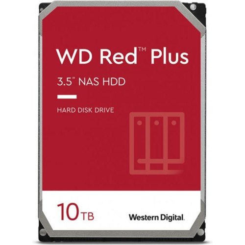 Жорсткий диск 3.5 WD Red Plus 10TB/7200/256/S3.0 (WD101EFBX)