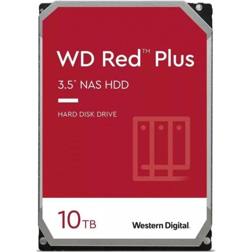 Жорсткий диск 3.5 WD Red Plus 10TB/7200/256/S3.0 (WD101EFBX)