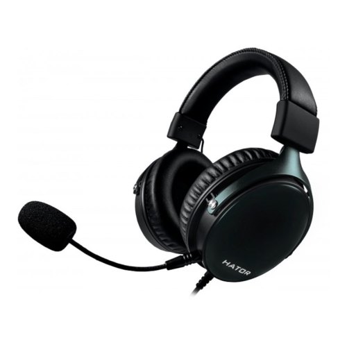 Гарнітура дротова ігрова, Hator Hyperpunk Gunmetal-Black (HTA-821)