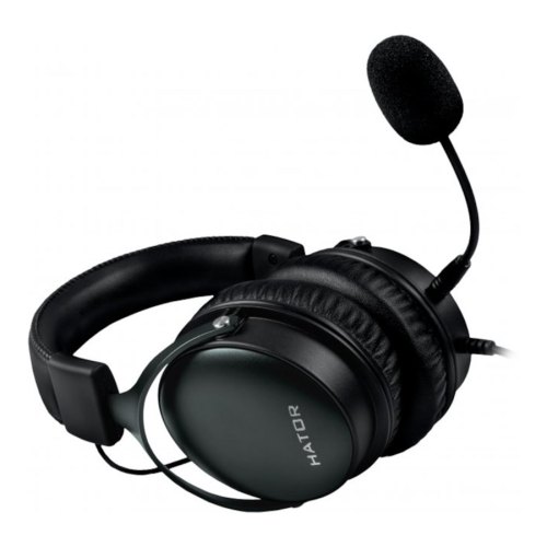 Гарнітура дротова ігрова, Hator Hyperpunk Gunmetal-Black (HTA-821)