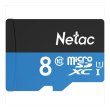 microSDHC карта 8Gb, Netac Class 10 UHS-I (NT02P500STN-008G-S)