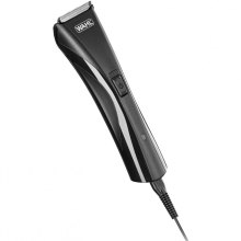 Машинка для стрижки WAHL Hybrid Clipper, від мережі, вібраційний мотор, насадок-8, сталь, чорний