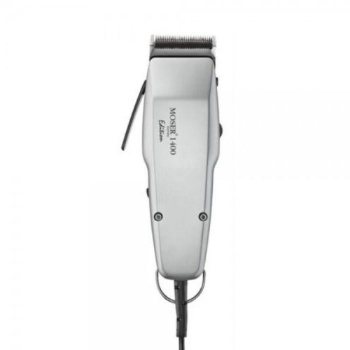 Машинка для стрижки Moser Edition Silver, від мережі, вібраційний мотор, насадок-2, сталь, білий