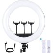 Кільцева LED лампа Puluz PU521EU 18