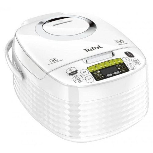 Мультиварка Tefal Spherical, 750Вт, чаша-5л, електронне керув., пластик, білий