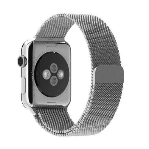 Ремінець Milanese Loop for Apple Watch 42/44 mm (with buckle) Silver