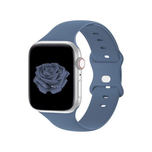 Ремінець Silicone Watch Band for for Apple Watch 42/44 mm Alaskan Blue