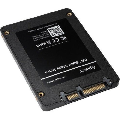 Накопичувач SSD 2.5 Apacer AS340X 240GB SATAIII 3D NAND (AP240GAS340XC)