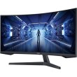 Монітор, Samsung Odyssey G5 LC34G55T Black (LC34G55TWWIXCI), 34, VA, 3440x1440, 165Гц