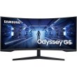 Монітор, Samsung Odyssey G5 LC34G55T Black (LC34G55TWWIXCI), 34, VA, 3440x1440, 165Гц