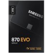 Накопичувач SSD 2.5 Samsung 870 Evo 4TB SATAIII V-NAND 3bit MLC (MZ-77E4T0BW)