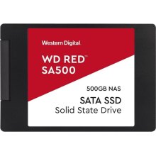 Накопичувач SSD 2.5 Western Digital Red SA500 500GB SATAIII 3D TLC (WDS500G1R0A)