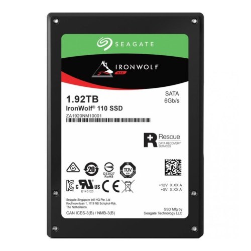 Накопичувач SSD 2.5 Seagate IronWolf 110 1.92TB SATAIII 3D TLC (ZA1920NM10011)