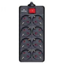 Мереживий фільтр Real-El RS-8 Protect 3 м Black (EL122300022)