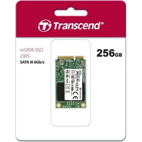 Накопичувач SSD mSATA Transcend 230S 256GB SATAIII 3D TLC (TS256GMSA230S)