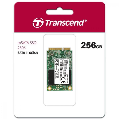 Накопичувач SSD mSATA Transcend 230S 256GB SATAIII 3D TLC (TS256GMSA230S)