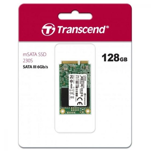 Накопичувач SSD mSATA Transcend 230S 128GB SATAIII 3D TLC (TS128GMSA230S)