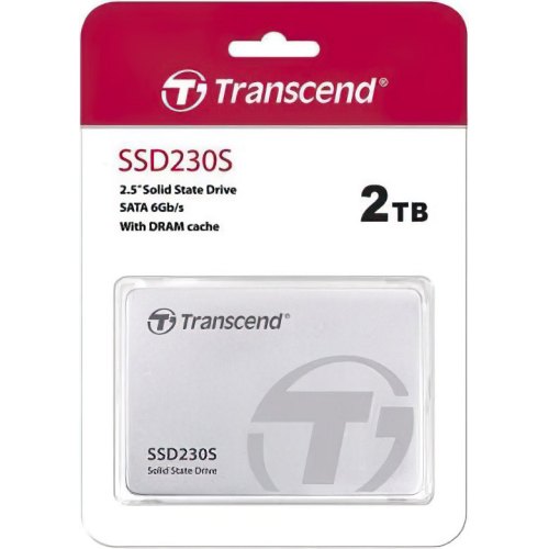 Накопичувач SSD 2.5 Transcend SSD230S 2TB SATAIII 3D TLC (TS2TSSD230S)