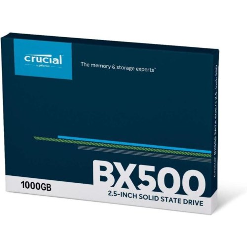 Накопичувач SSD 2.5 Crucial BX500 1TB SATAIII 3D TLC (CT1000BX500SSD1)