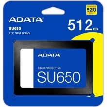Накопичувач SSD 2.5 ADATA Ultimate SU650 512GB SATAIII 3D NAND (ASU650SS-512GT-R)