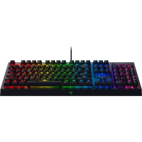Клавіатура дротова, ігрова RAZER BlackWidow V3 Yellow Switch USB RU RGB, Black
