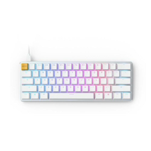 Клавіатура Glorious GMMK Compact White (GLO-GMMK-COM-BRN-W)