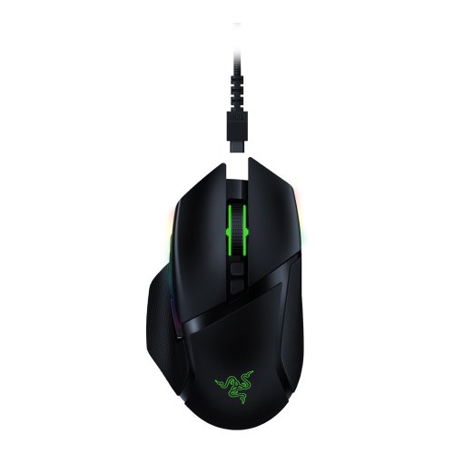 Мишка бездротова, Razer Basilisk Ultimate & Mouse Dock, RGB, USB-A/WL, чорний