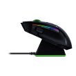 Мишка бездротова, Razer Basilisk Ultimate & Mouse Dock, RGB, USB-A/WL, чорний
