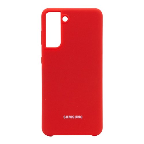 Чохол Silicone Cover Full Protective Samsung Galaxy G996 (S21 Plus) (red)